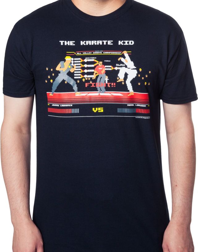 Karate Kid Video Game T-Shirt Karate Kid Video Game