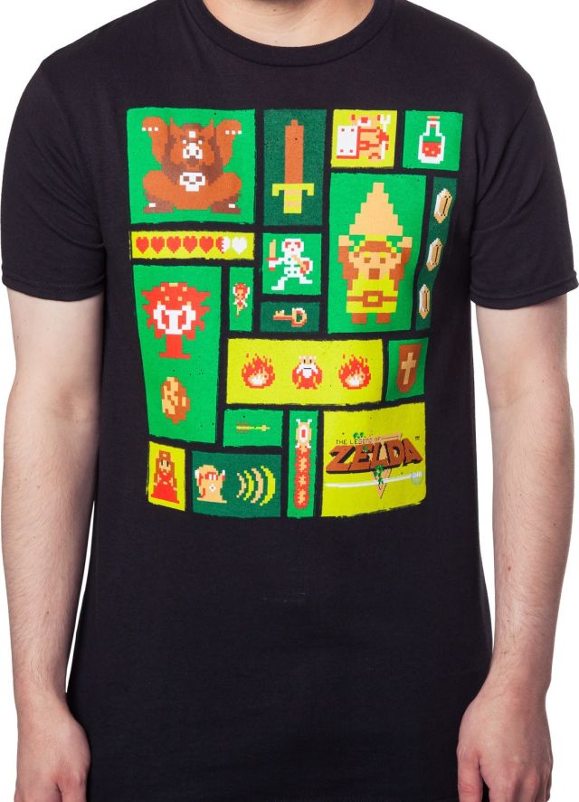 Legend of Zelda Collage T-Shirt Legend of Zelda Collage