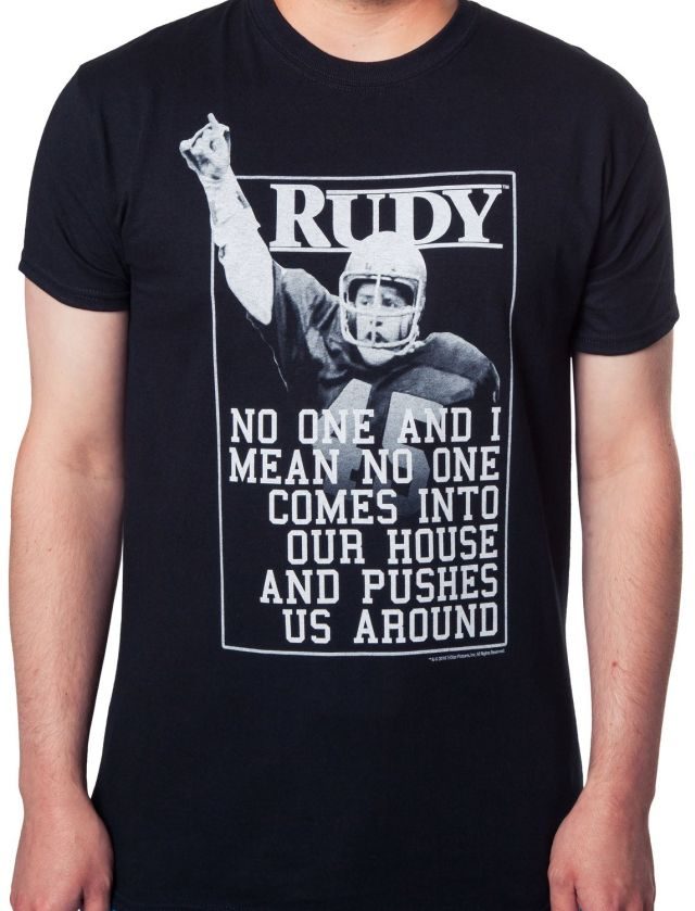 Rudy No One Pushes Us Around