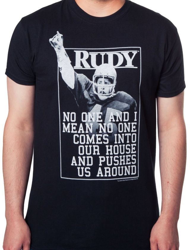 Rudy No One Pushes Us Around