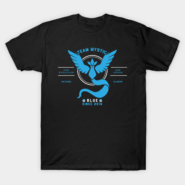 Team Mystic I Choose You! T-Shirt Team Mystic I Choose You!