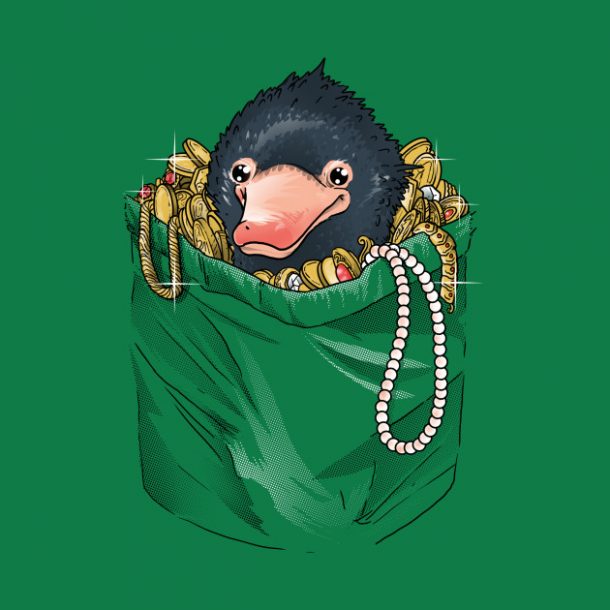 Niffler in your pocket Harry Potter TShirt The Shirt List