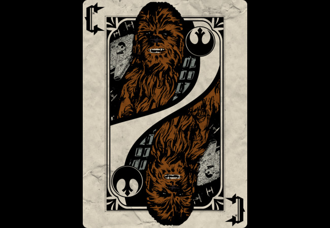 Chewbacca Playing Card