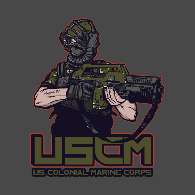 Colonial Facehugger T-Shirt