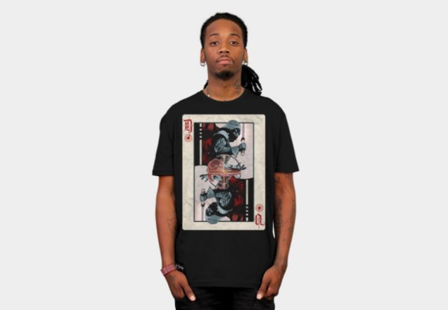 Darth Vader Playing Card T-Shirt