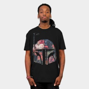 Floral Boba Fett Helmet
