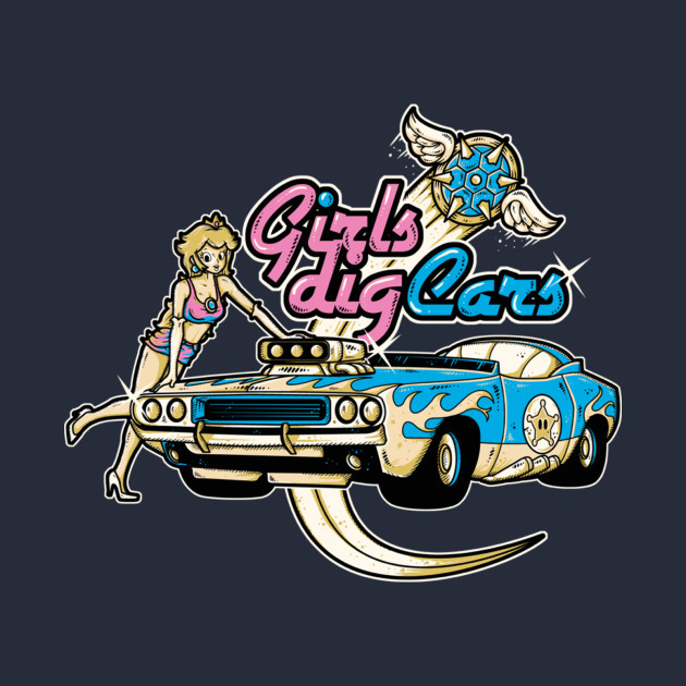 Girls Dig Cars