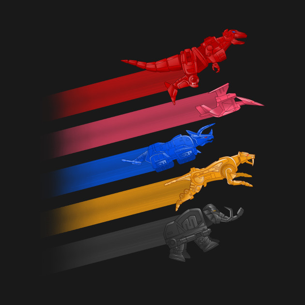 Mighty Morphin Zords