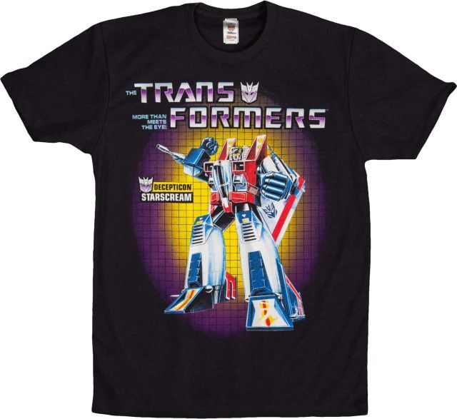 Transformers Box Art Starscream