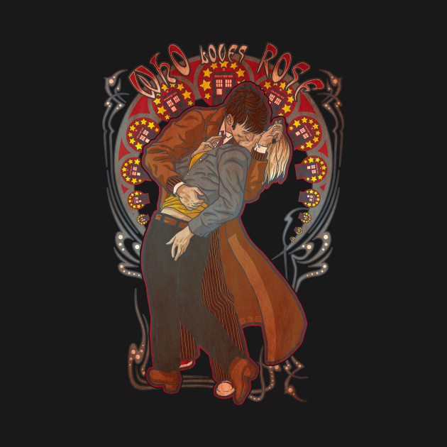 Who Loves Rose - Art Nouveau