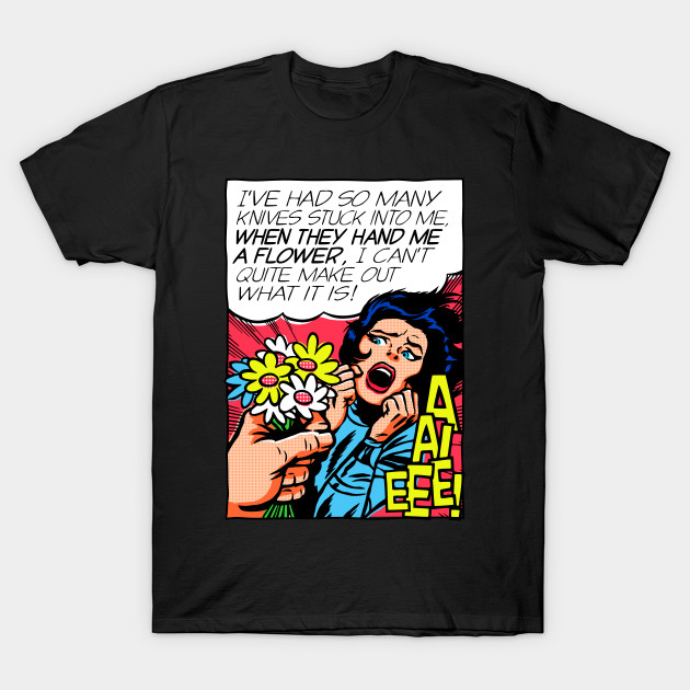 Knives and Flowers T-Shirt Knives and Flowers