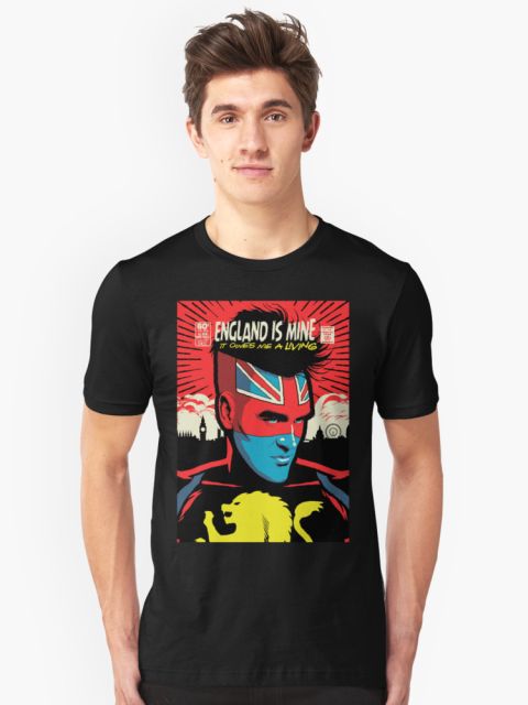 Post-Punk Comics - England Is Mine T-Shirt Post-Punk Comics - England Is Mine