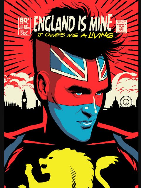 Post-Punk Comics - England Is Mine Design Post-Punk Comics - England Is Mine