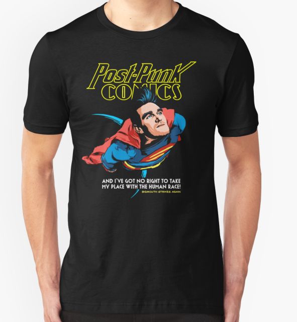 Post-Punk Comics - Super Mouth Strikes Again T-Shirt Post-Punk Comics - Super Mouth Strikes Again