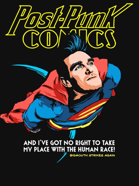 Post-Punk Comics - Super Mouth Strikes Again Design Post-Punk Comics - Super Mouth Strikes Again