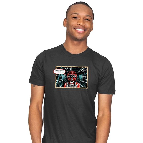 Red Ranger Standing By T-Shirt