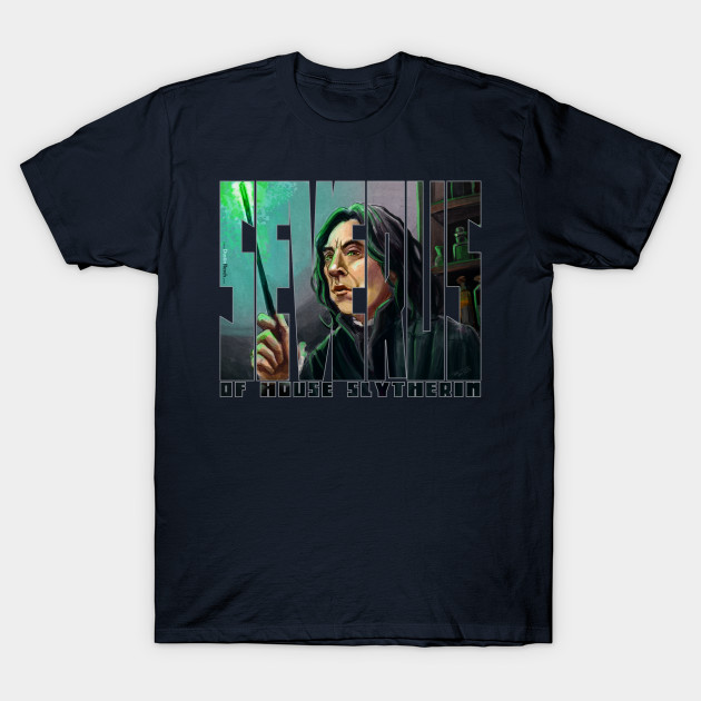 SEVERUS: Professor Severus Snape of House Slytherin T-Shirt SEVERUS: Professor Severus Snape of House Slytherin