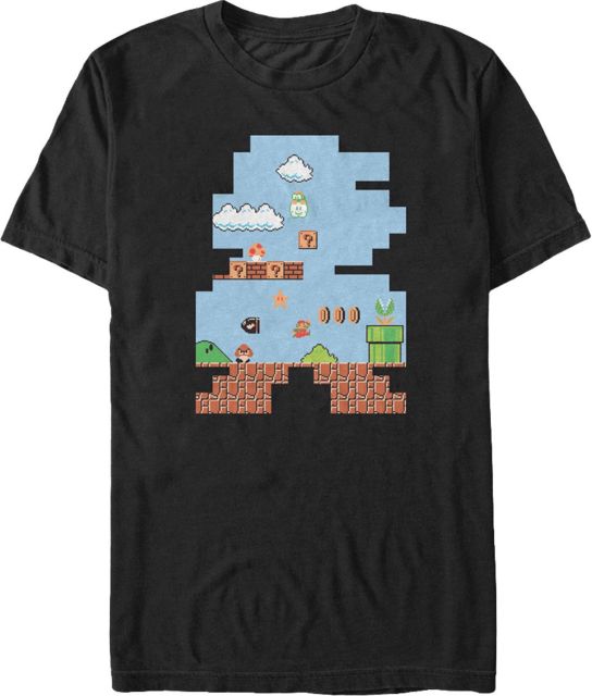 Shape of Super Mario T-Shirt Shape of Super Mario