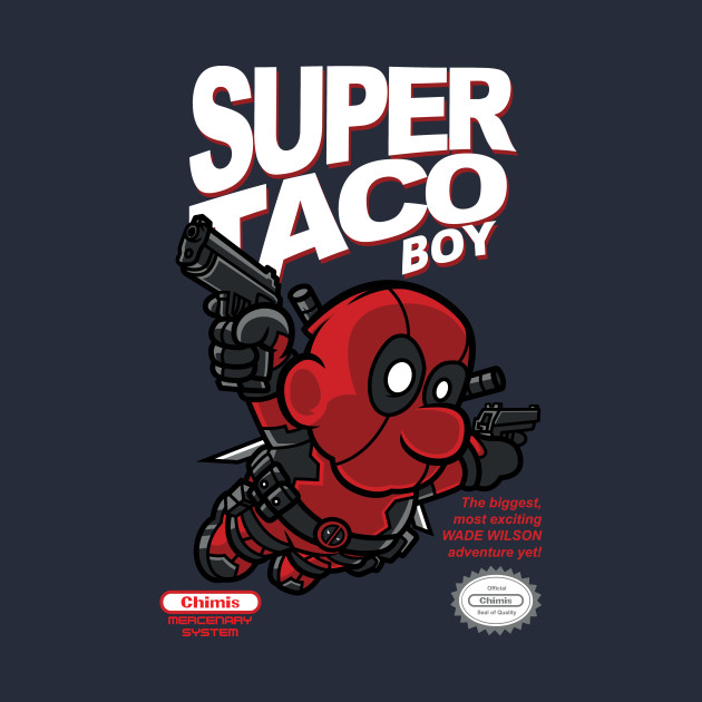 Super Taco Boy Design Super Taco Boy