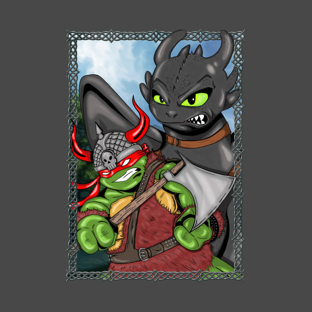 TMNT Raphael Toothless