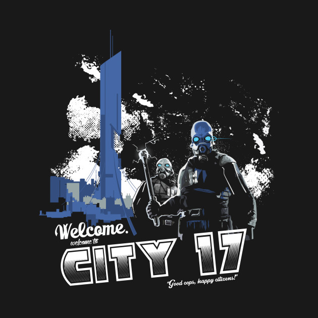 Welcome to City 17 Half-Life 2 T-Shirt - The Shirt List