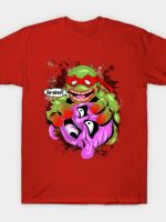 Zombie Ninja turtle eating Krang Brains T-Shirt