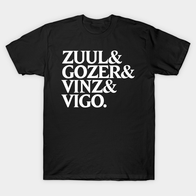 Zuul&Gozer&Vinz&Vigo T-Shirt Zuul&Gozer&Vinz&Vigo