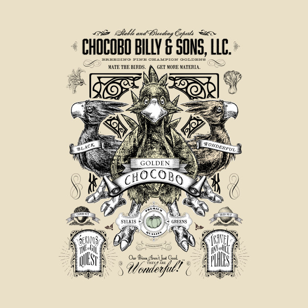 Chocobo Billy and Sons LLC Design Chocobo Billy and Sons LLC