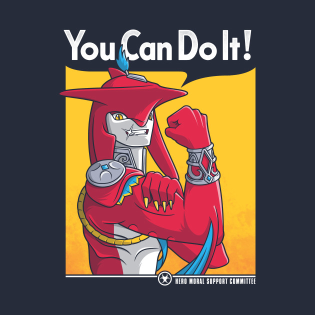 Handsome Supportive Shark-Man