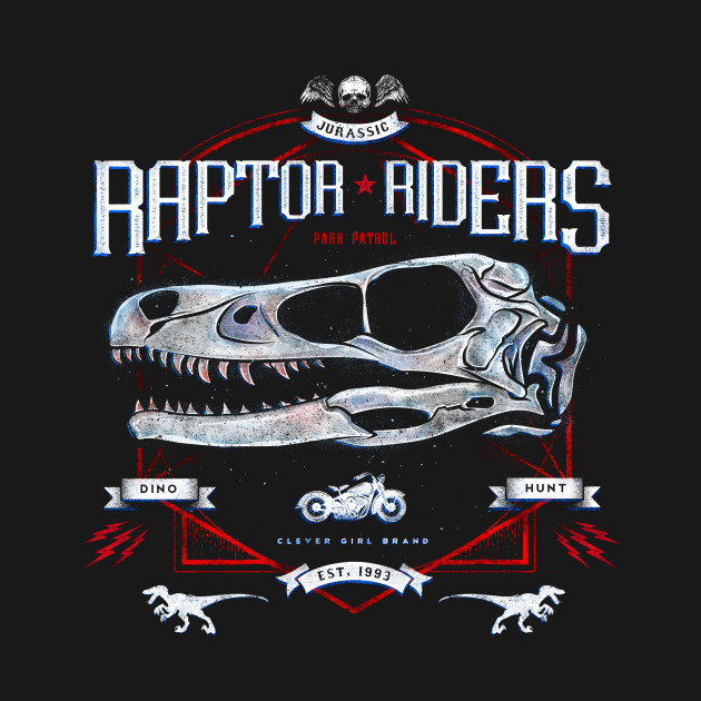 Jurassic World Raptor Riders Swag