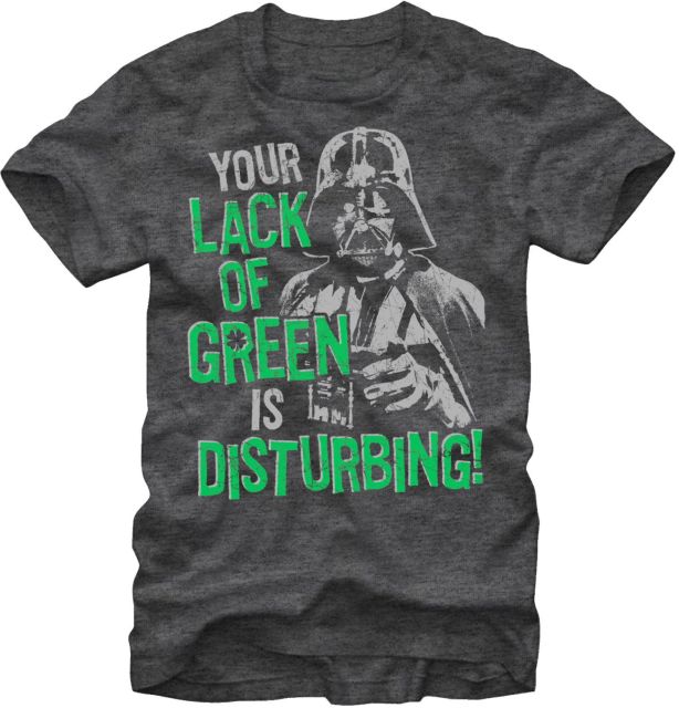 Lack of Green Star Wars T-Shirt Lack of Green Star Wars