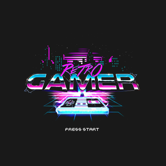 Retro Gamer Press Start Design Retro Gamer Press Start