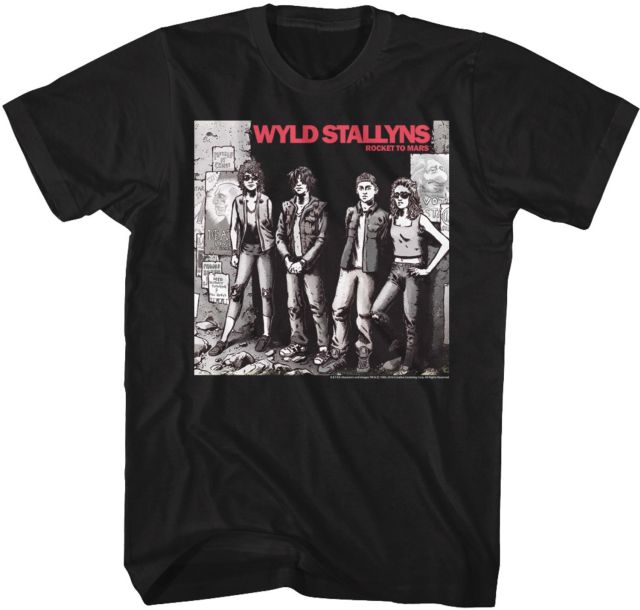 Rocket To Mars Wyld Stallyns T-Shirt Rocket To Mars Wyld Stallyns