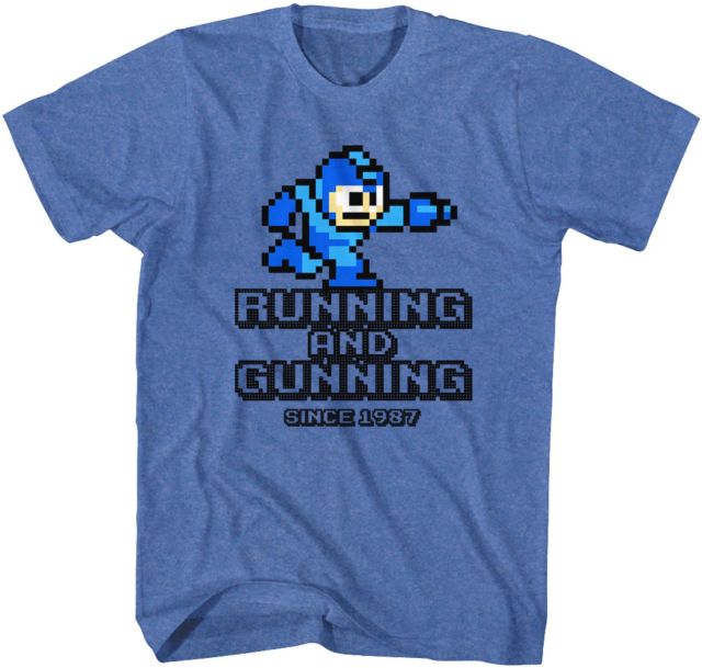 Running And Gunning Mega Man
