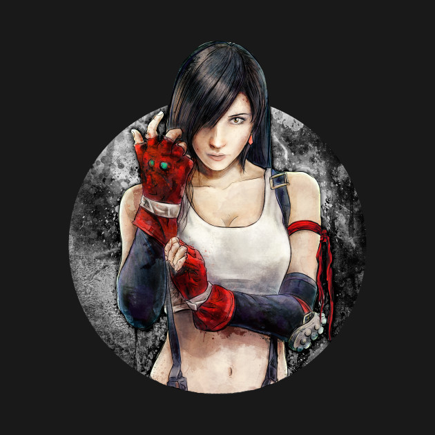Tifa Lockhart is on your chest