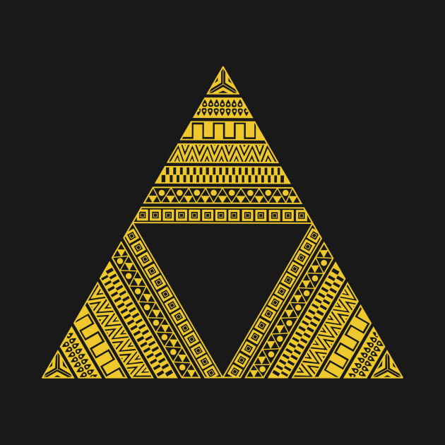 Aztec Triforce Design Aztec Triforce
