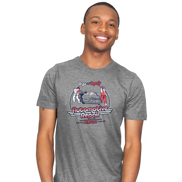 Ryu and Ken's Automotive Repair T-Shirt