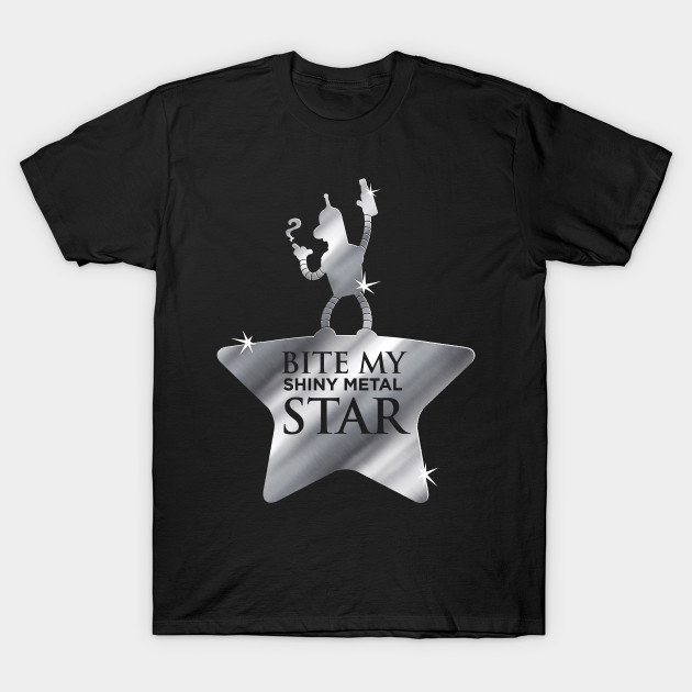 Bite My Shiny Metal Star T-Shirt Bite My Shiny Metal Star