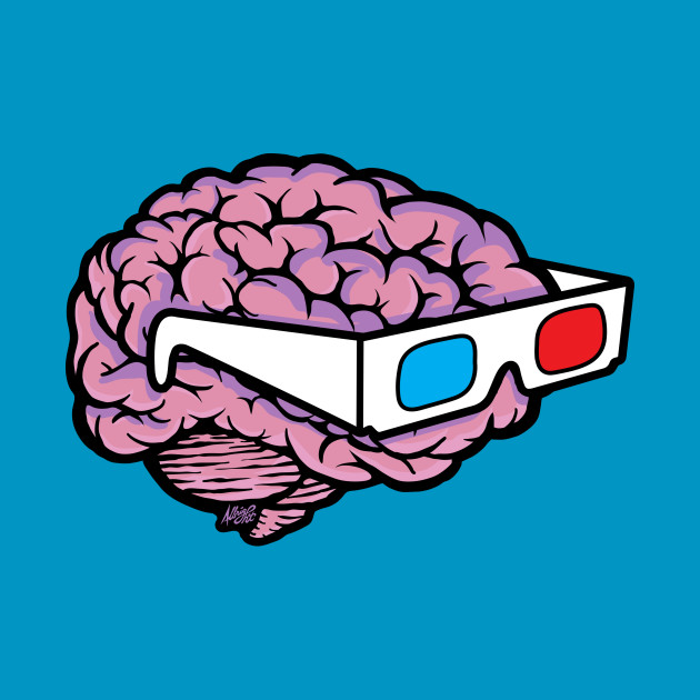 3D Glasses Blow My Mind Design 3D Glasses Blow My Mind