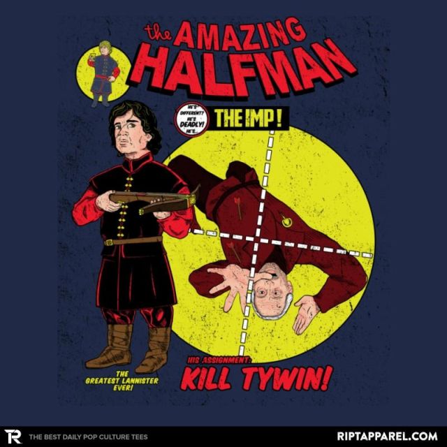 THE AMAZING HALF-MAN Design THE AMAZING HALF-MAN