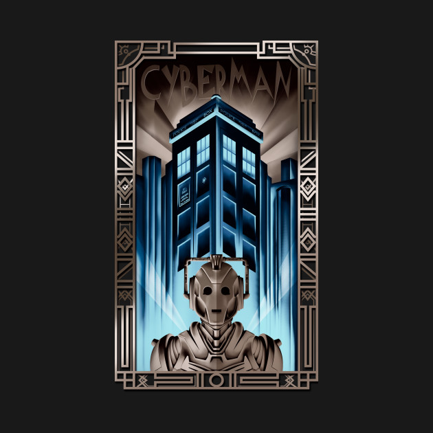 Cyberman in Metropolis Cyberman in Metropolis