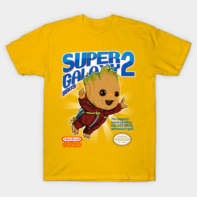 Super Galaxy Bros T-Shirt Super Galaxy Bros
