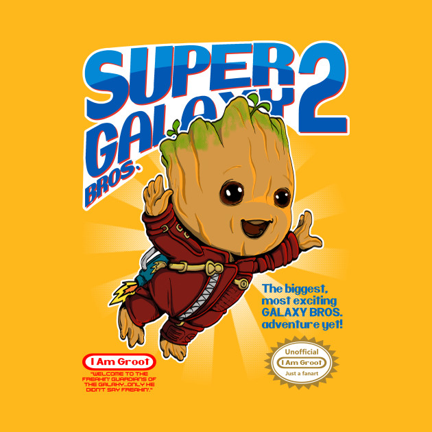 Super Galaxy Bros Design Super Galaxy Bros