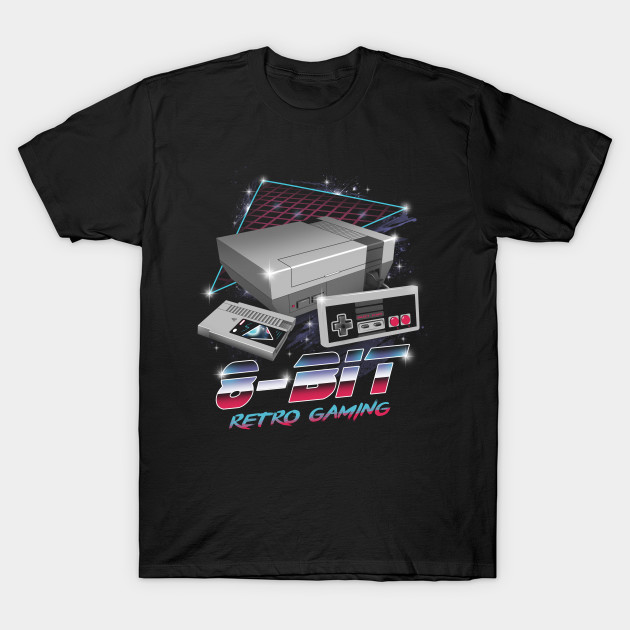 8-Bit Retro Gaming T-Shirt 8-Bit Retro Gaming