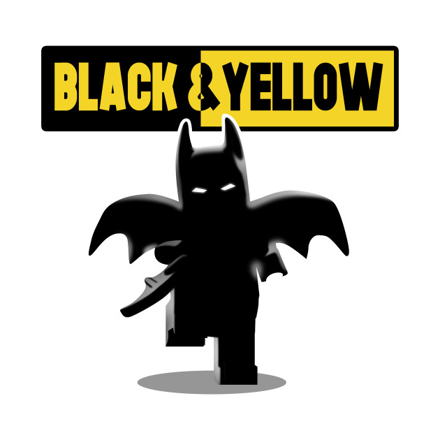 Bat and Yellow Design Bat and Yellow