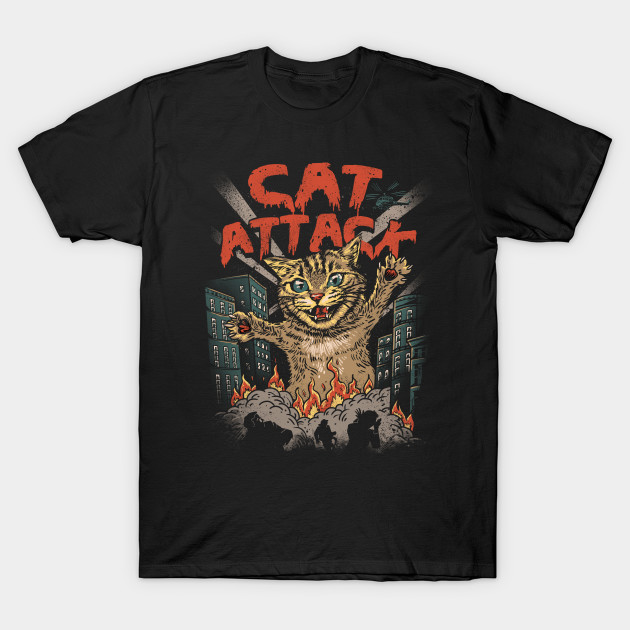 Cat Attack T-Shirt Cat Attack