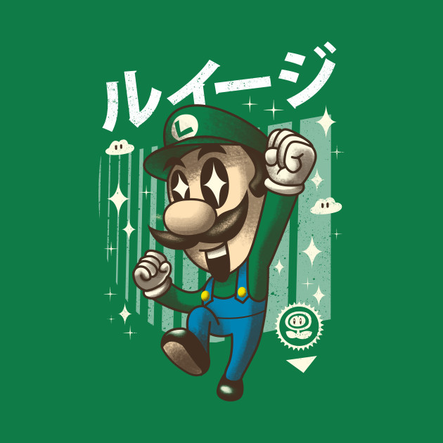 Kawaii Green Plumber Design Kawaii Green Plumber