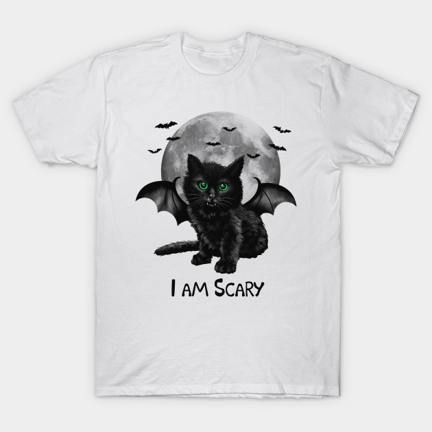 Scary Cat T-Shirt Scary Cat