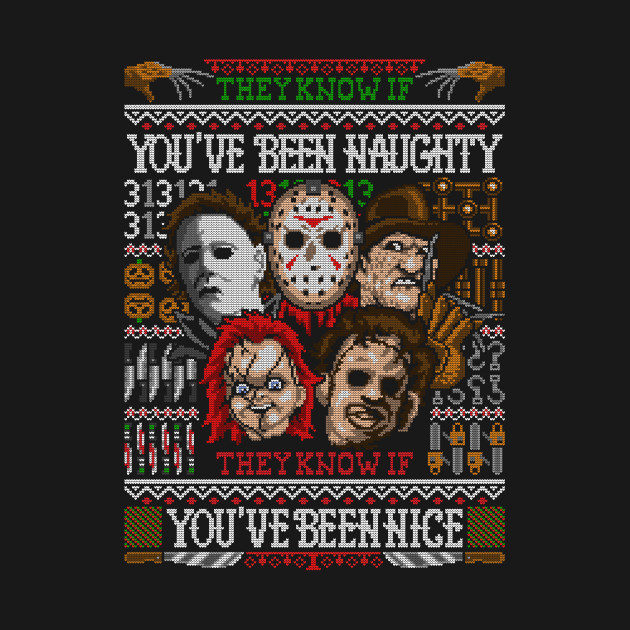 An Ugly Slasher Sweater