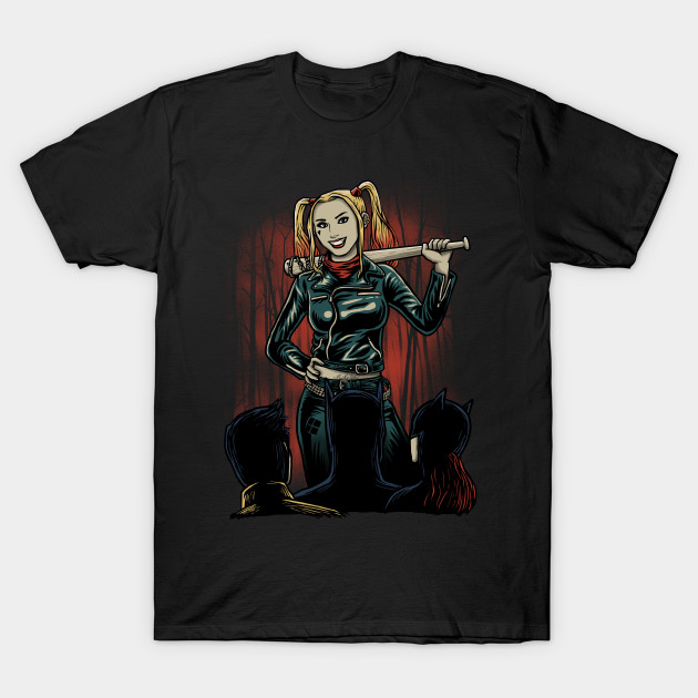 Bat Brains Harley Negan Comic T-Shirt Bat Brains Harley Negan Comic